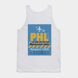 Airport code PHL 909.21 Tank Top